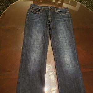 Lucky Brand Women's Sweet Straight Jeans Dark Washed 10/30R